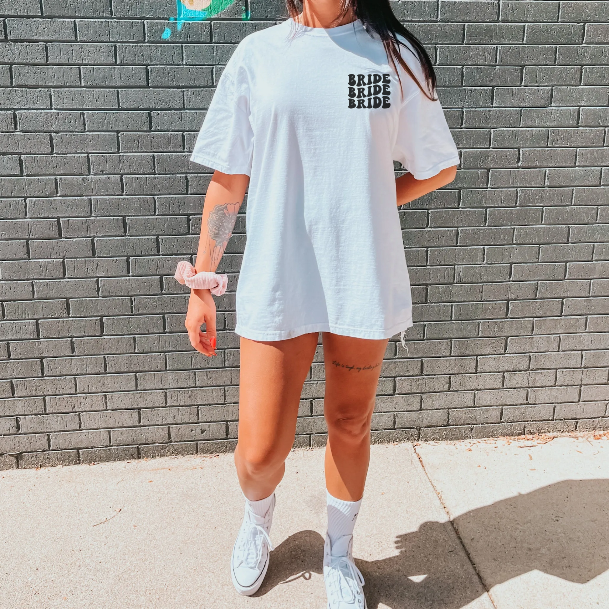 Future bride oversized tshirt dress for bachelorette party