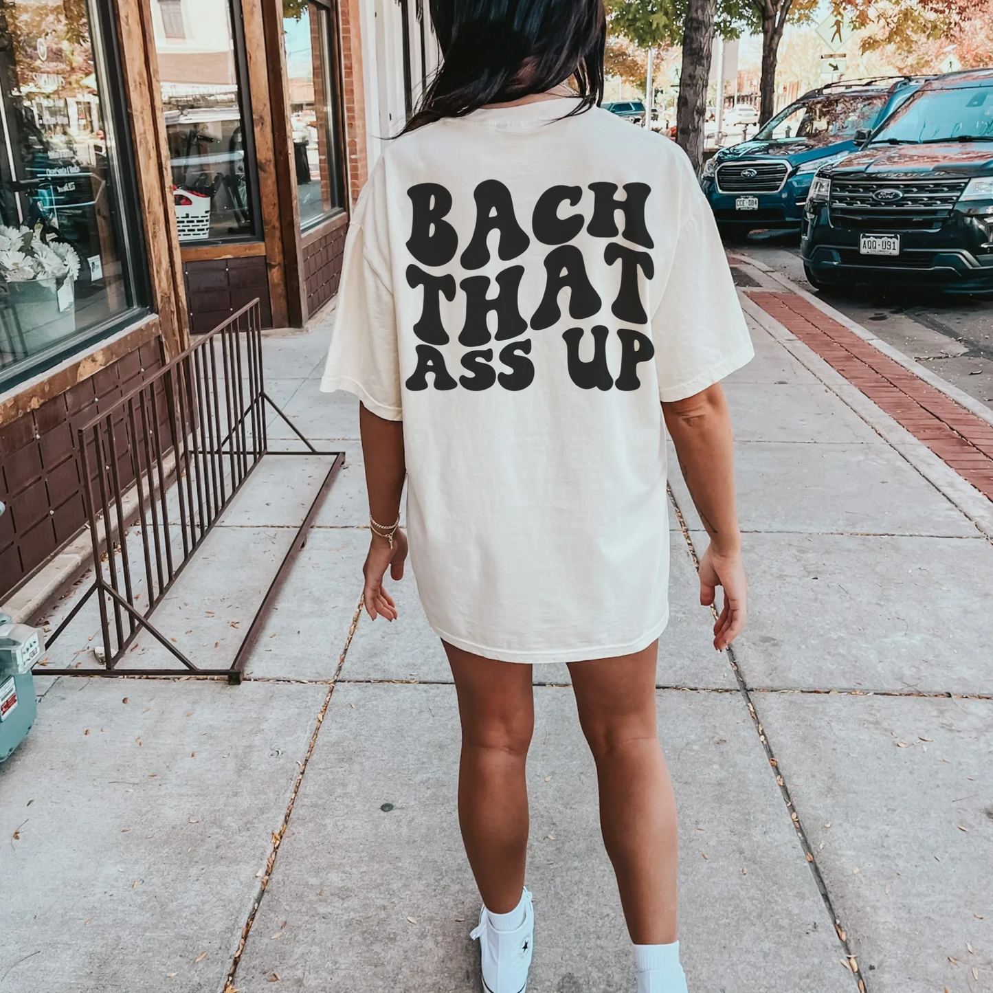 Bach that ass up funny future bride tees for a bachelorette party