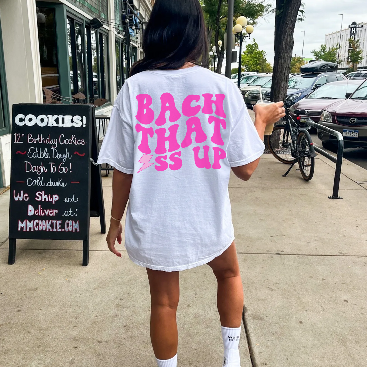 Custom Bach That Ass Up Lightning Comfort Colors Bachelorette Shirt