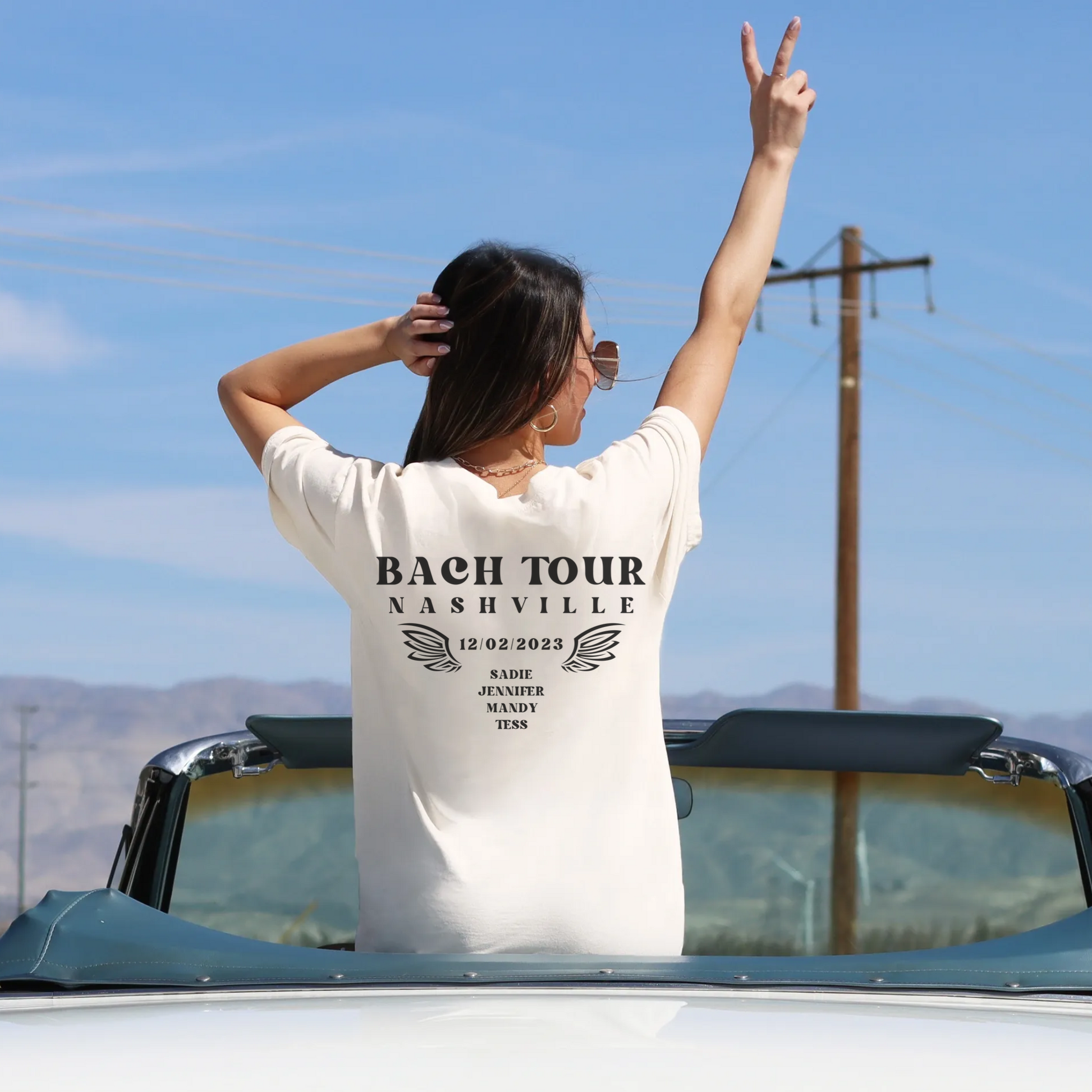 Classy bride bach tour band bachelorette shirts