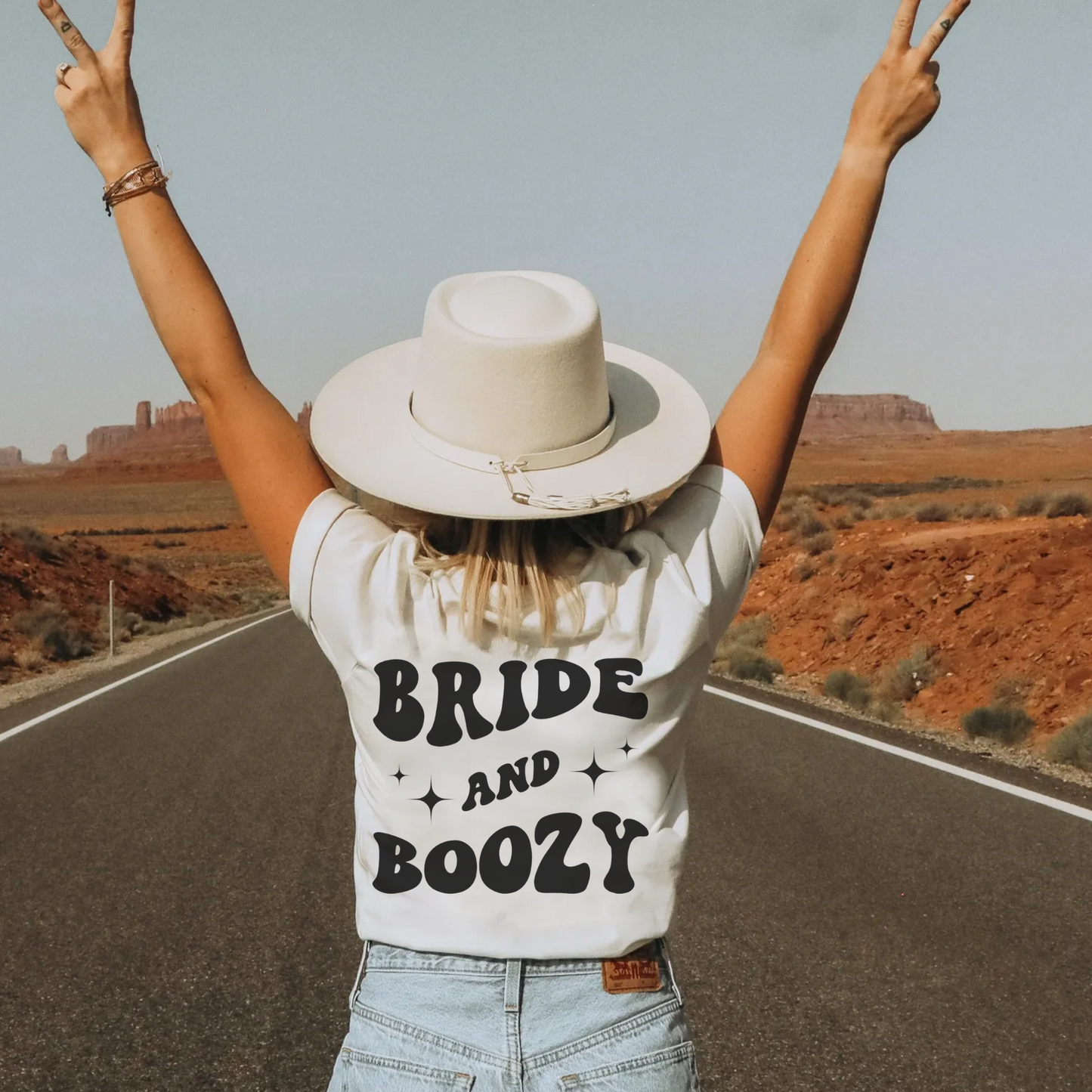 Custom Bride and Boozy, Bach and Boozy Bachelorette Shirt