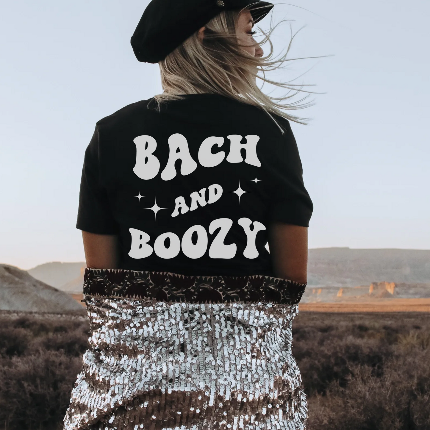 Custom Bride and Boozy, Bach and Boozy Bachelorette Shirt