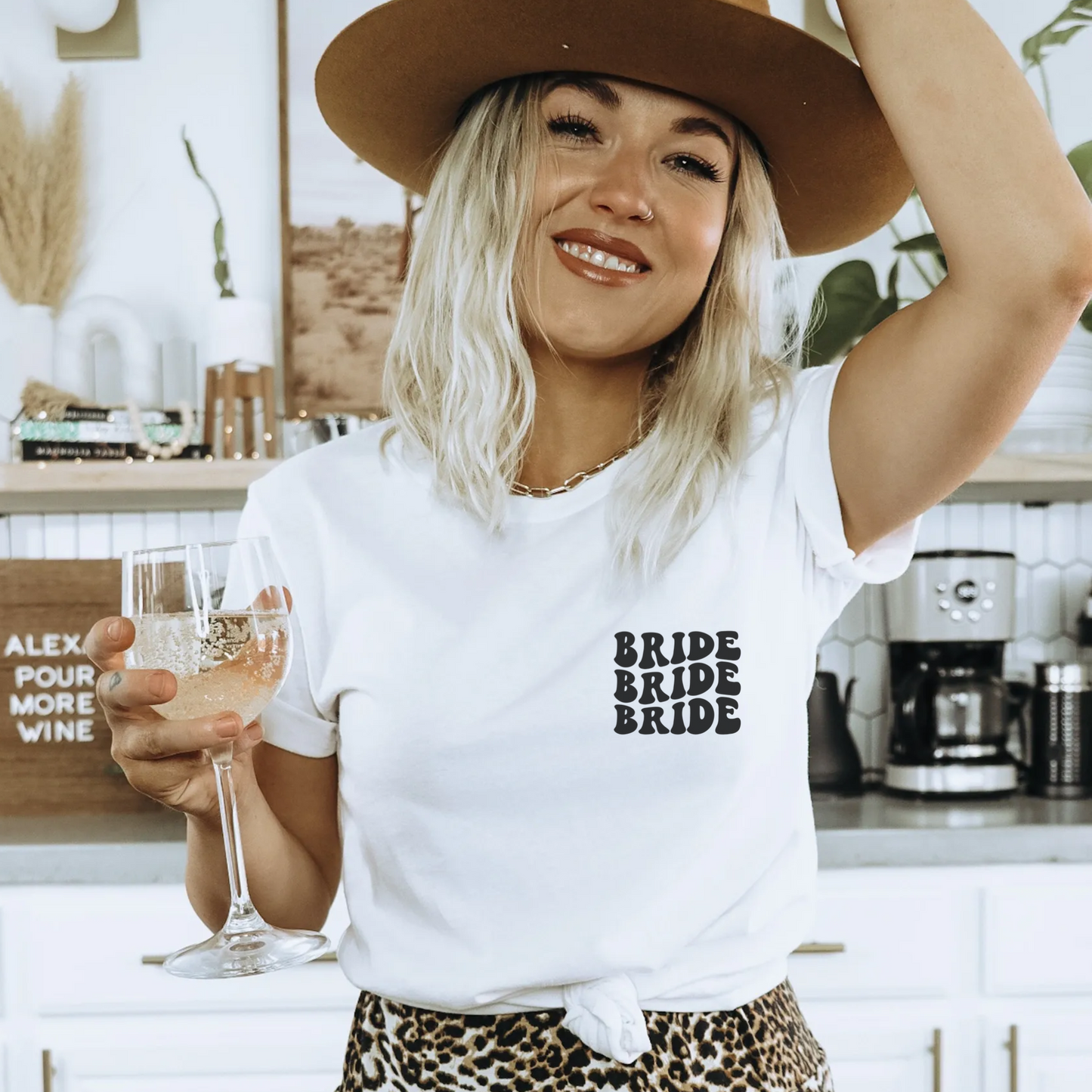 Custom Bride and Boozy, Bach and Boozy Bachelorette Shirt