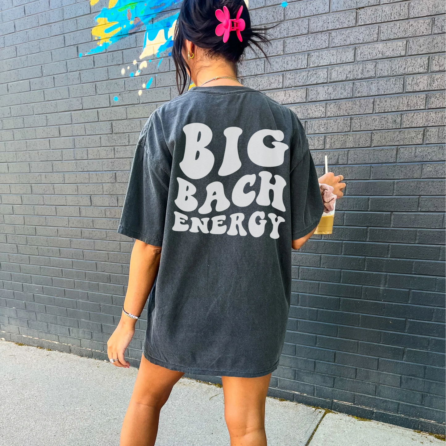 Custom Big Bach Energy Comfort Colors Bachelorette Shirt