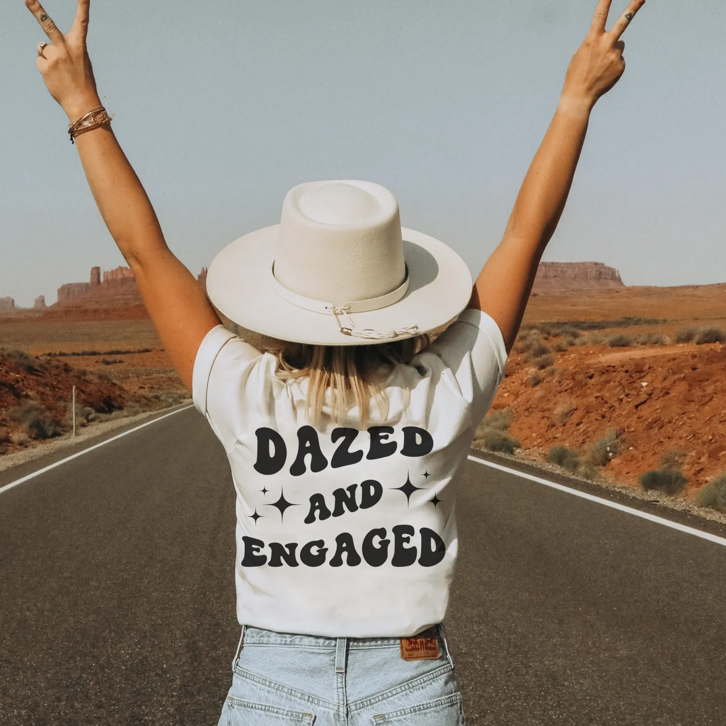 Custom Dazed and Engaged Boozed and Confused Bachelorette Shirts