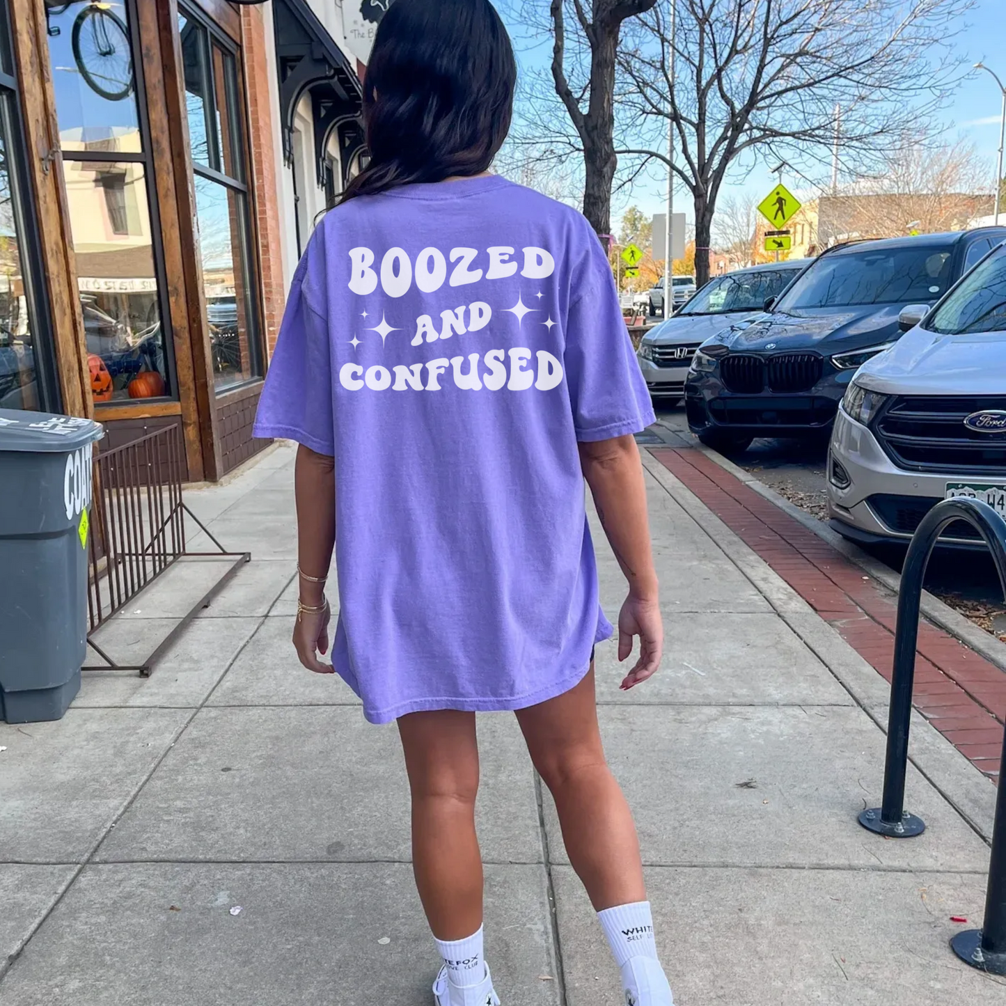 Custom Dazed and Engaged, Boozed and Confused Comfort Colors Bachelorette Party Shirts