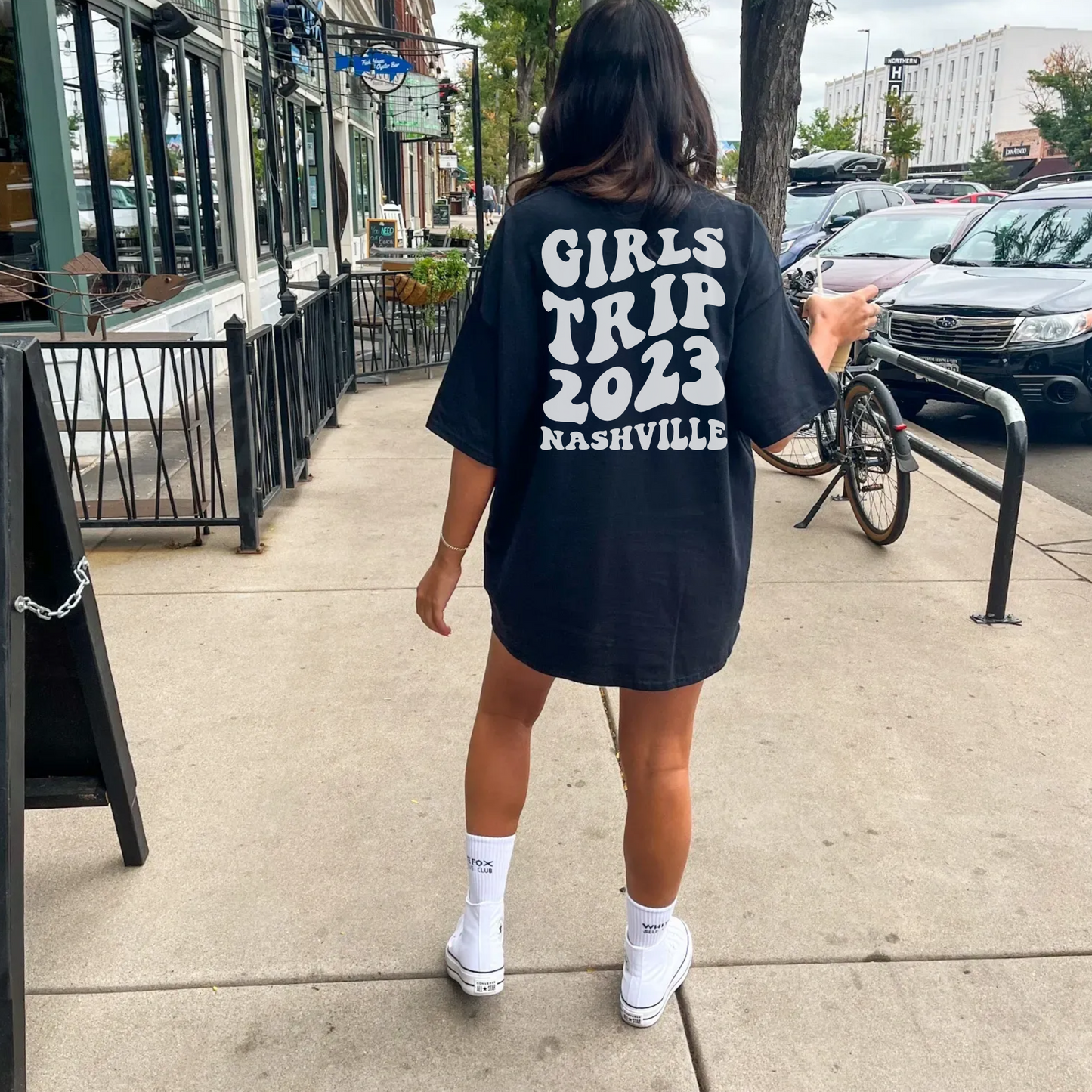 Custom Retro Girls Trip Shirt