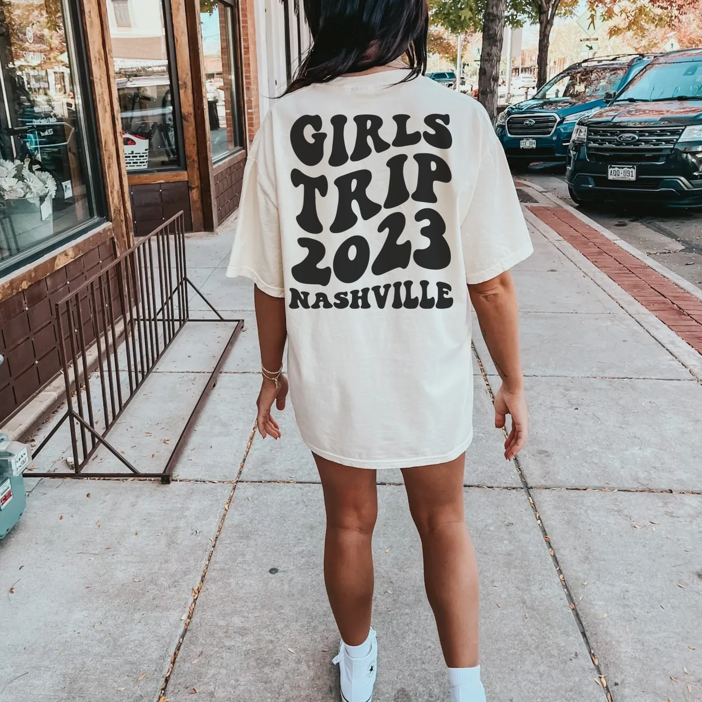 Custom Retro Girls Trip Shirt