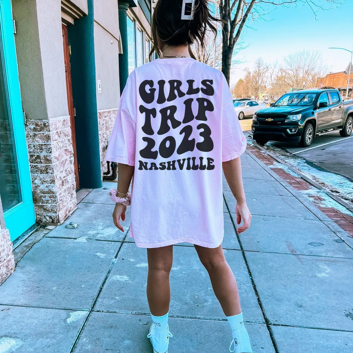 Custom Retro Girls Trip Shirt