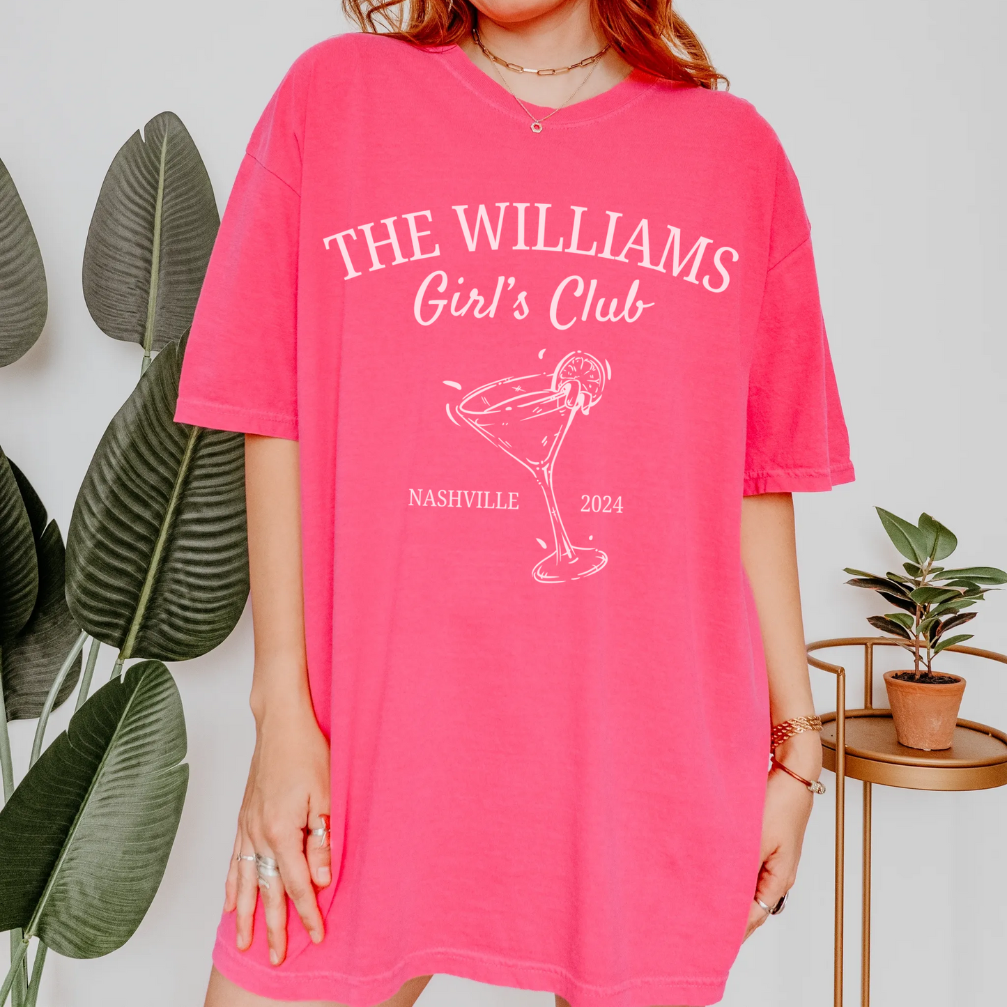 Custom Cocktail Girls Club Bachelorette Shirts