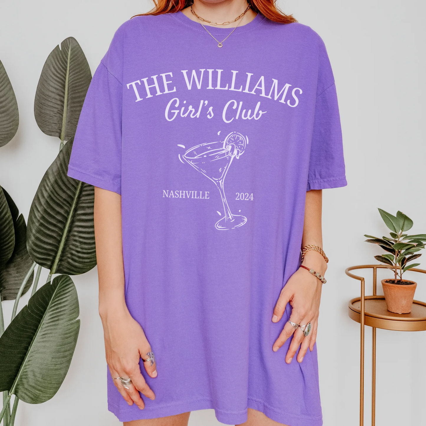 Custom Cocktail Girls Club Bachelorette Shirts