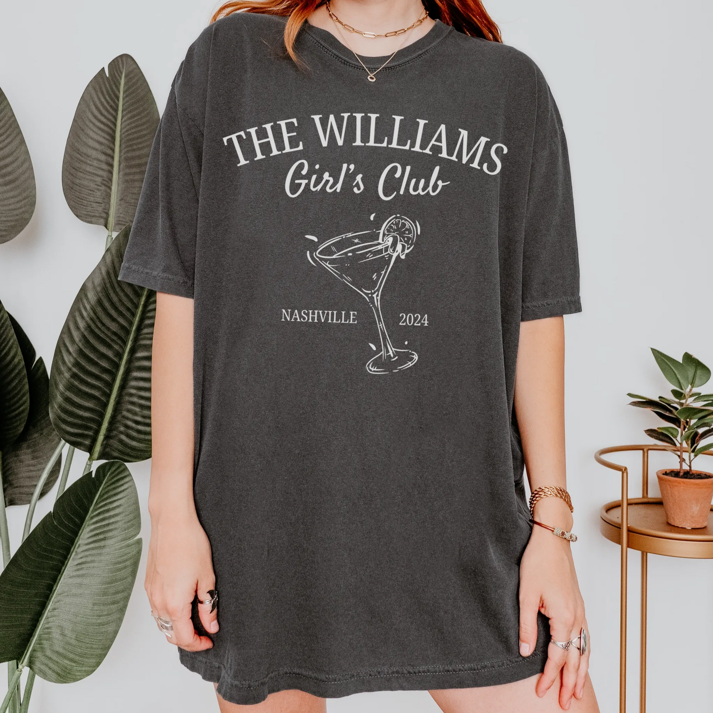 Custom Cocktail Girls Club Bachelorette Shirts