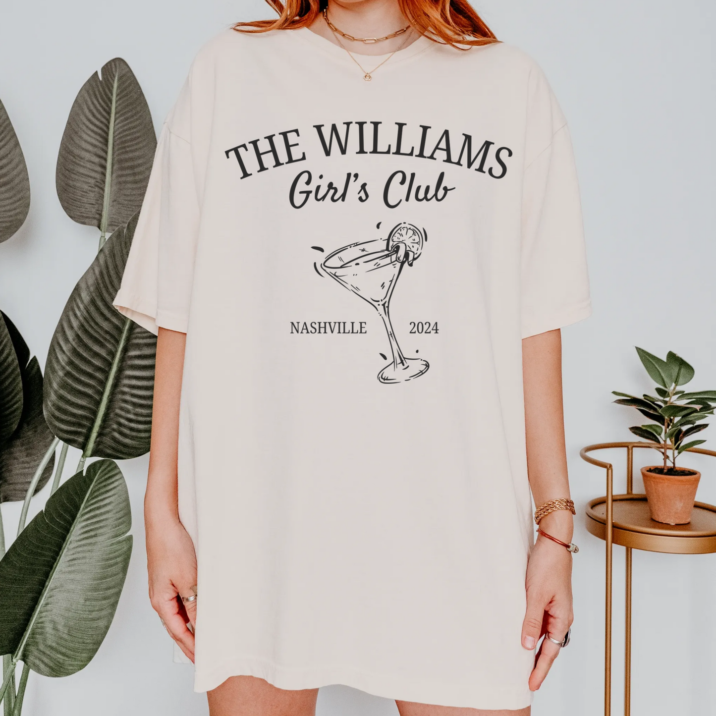 Custom Cocktail Girls Club Bachelorette Shirts