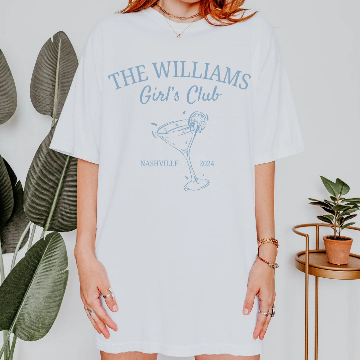 Custom Name Cocktail Bachelorette Shirts