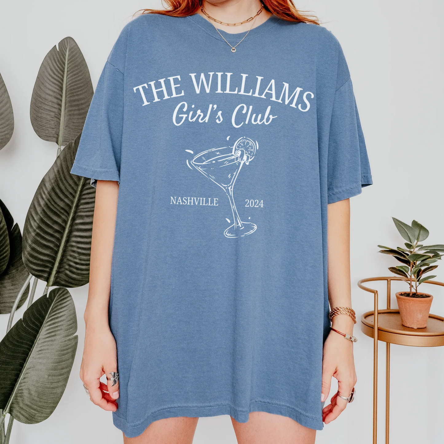 Custom Name Cocktail Bachelorette Shirts