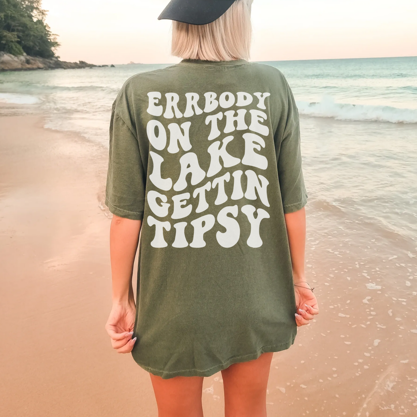 Custom Errbody On The Lake Getting Tipsy Girls Trip Shirt