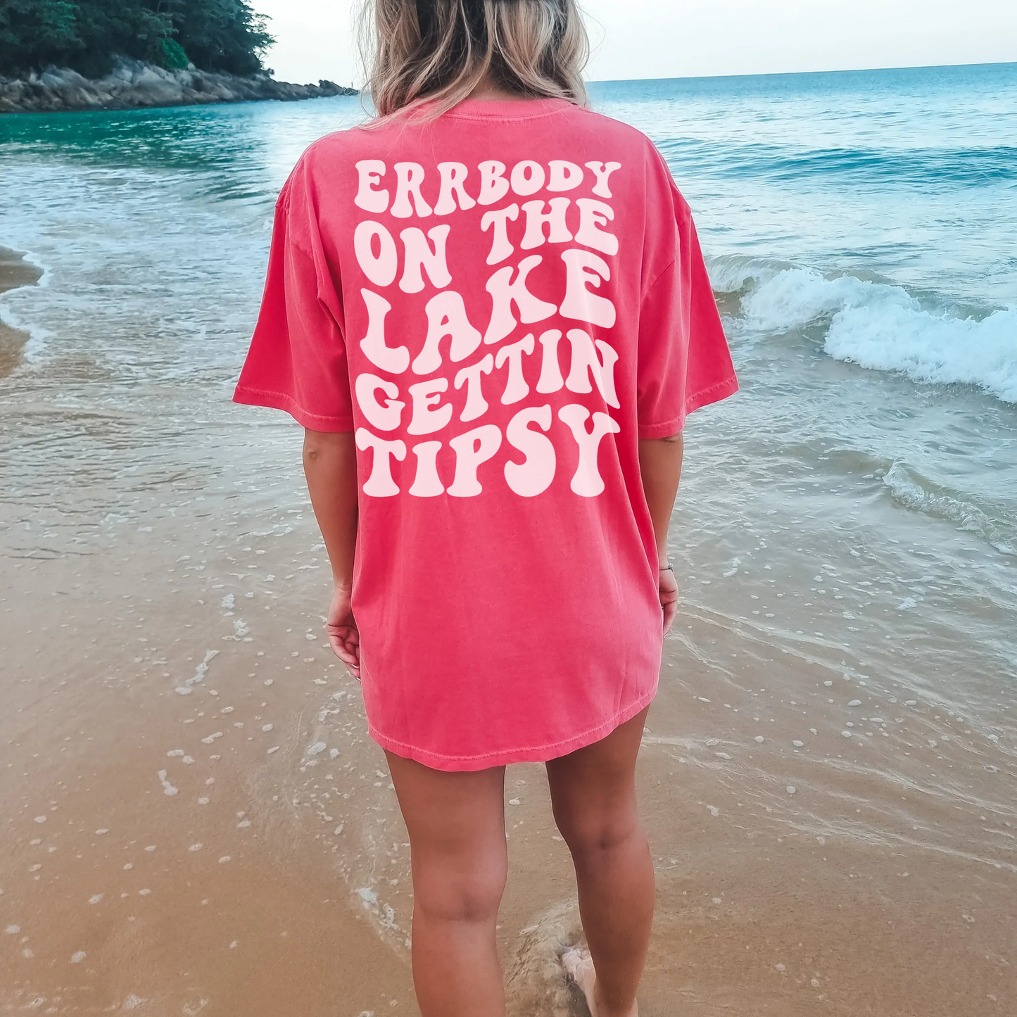 Custom Errbody On The Lake Getting Tipsy Girls Trip Shirt