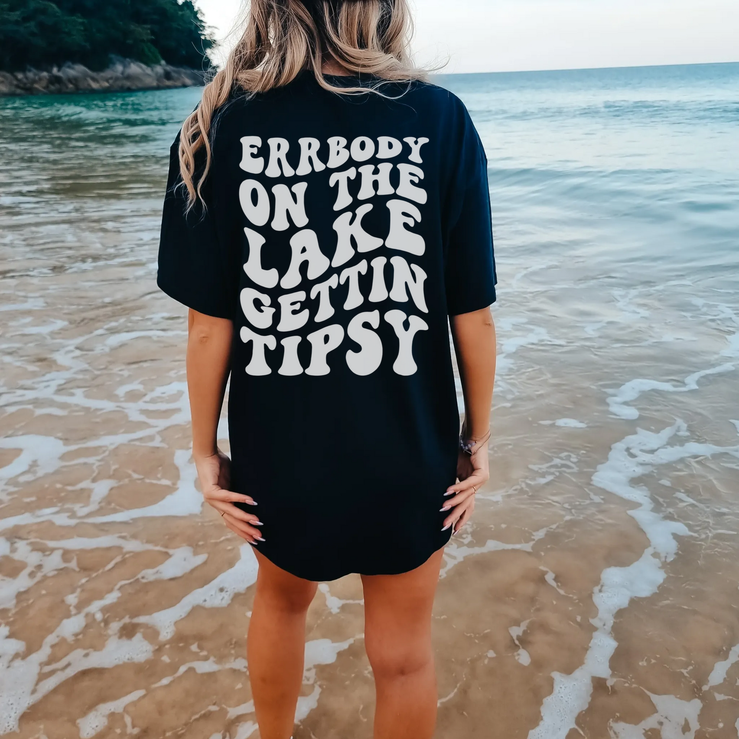 Custom Errbody On The Lake Getting Tipsy Girls Trip Shirt