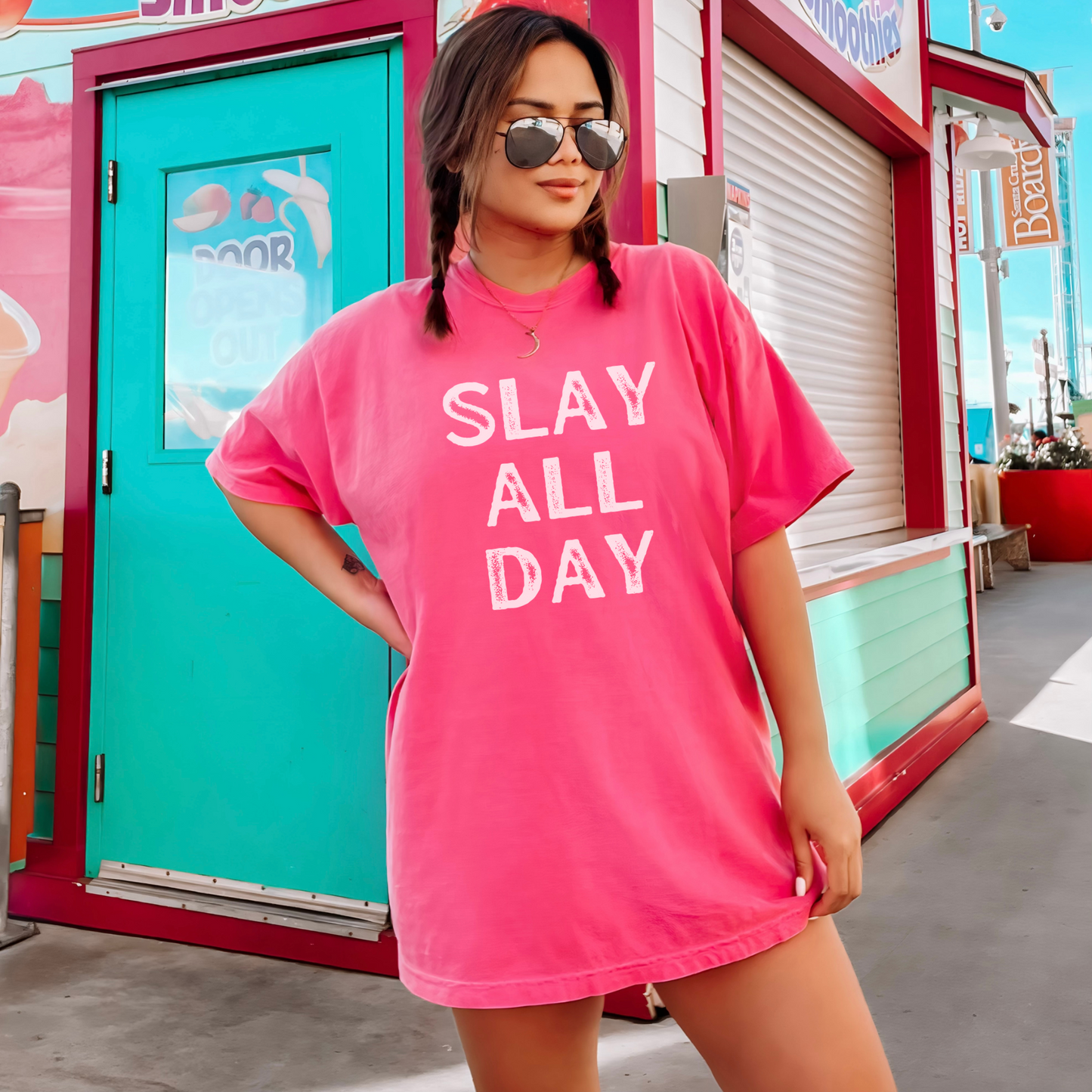 Slay All Day Comfort Colors Shirt