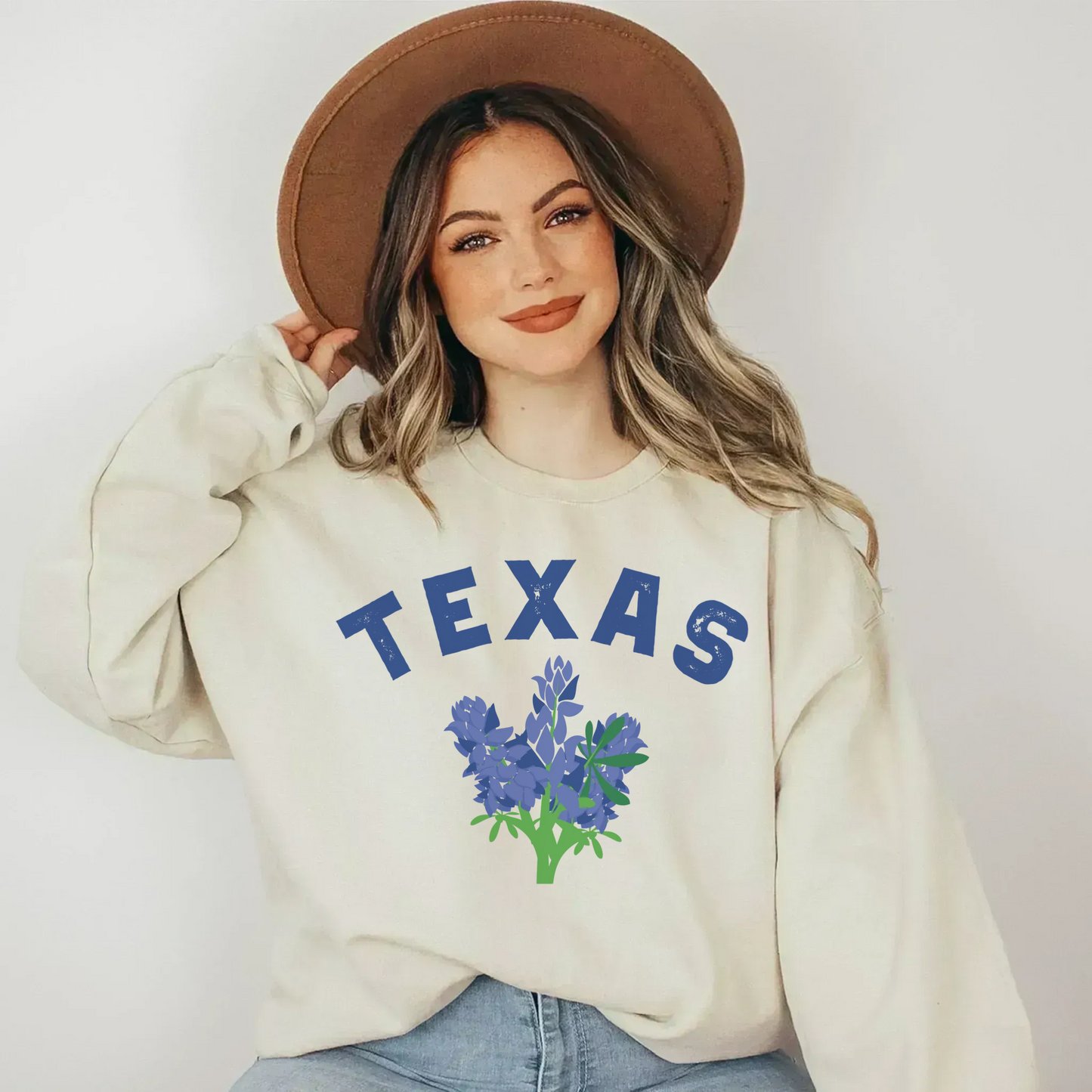 Texas Bluebonnet Sweatshirt