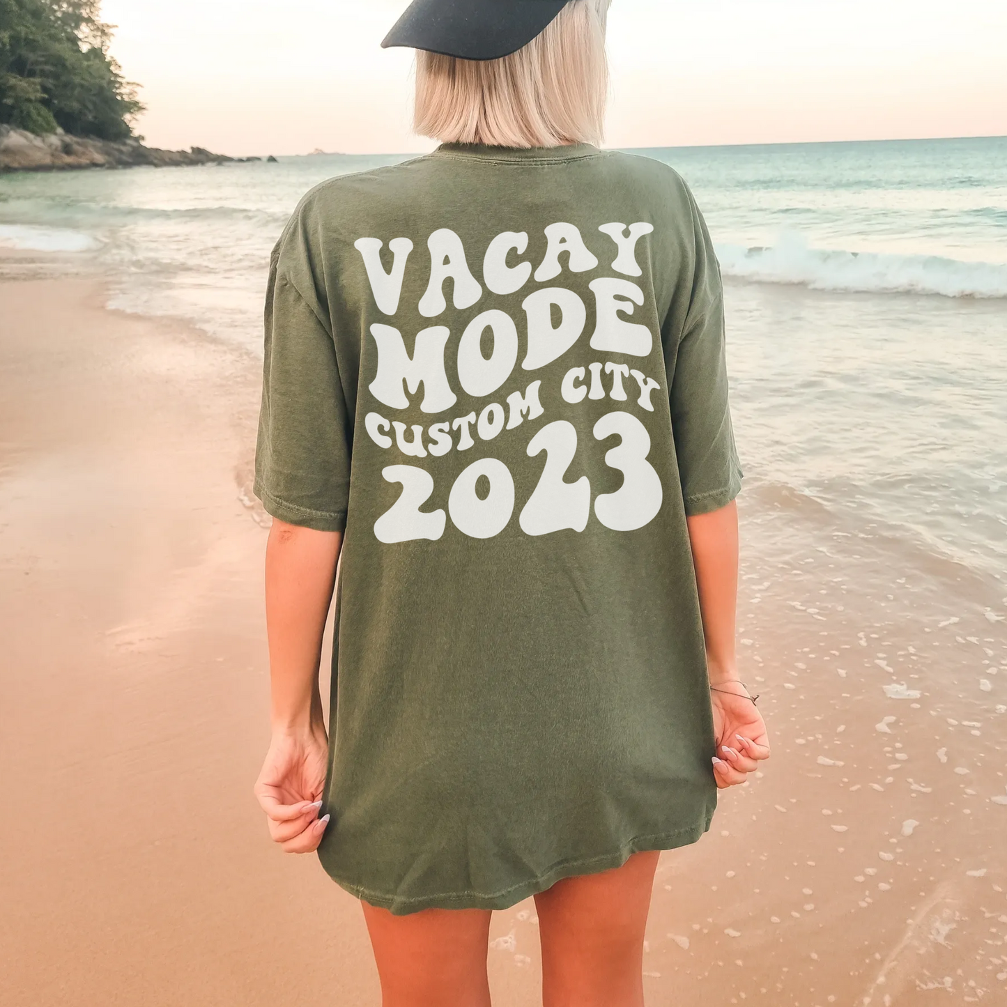 Custom Vacay Mode Girls Trip Shirt