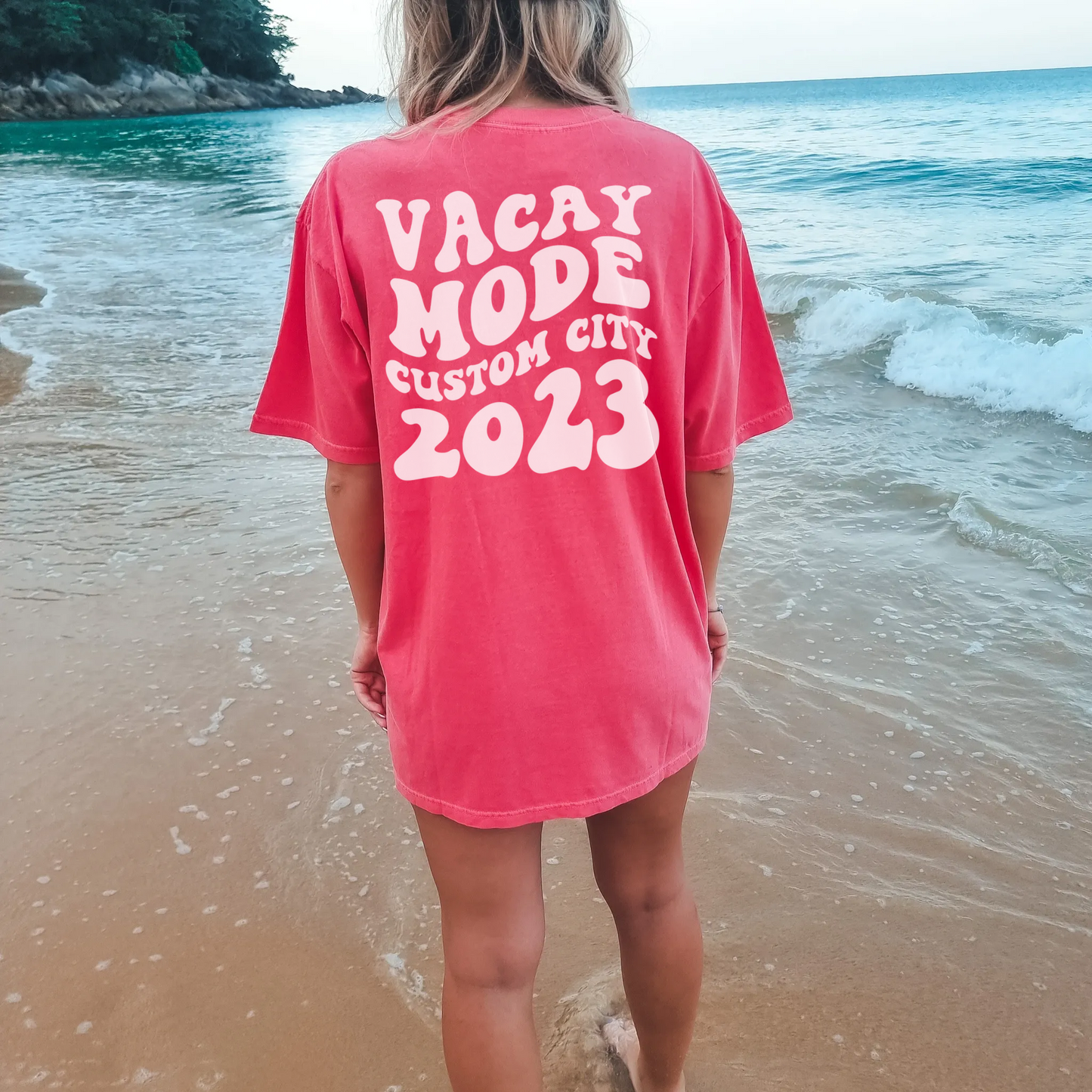 Custom Vacay Mode Girls Trip Shirt